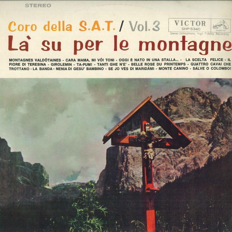 LP Record TRENTO ALPINIST ASSOCIATION CHOIR - Joys and Sorrows of the Mountains / SHP5340 VICTOR Japan Folk Used
LP Record TRENTO ALPINIST ASSOCIATION CHOIR - Joys and Sorrows of the Mountains / SHP5340 VICTOR Japan Folk Used