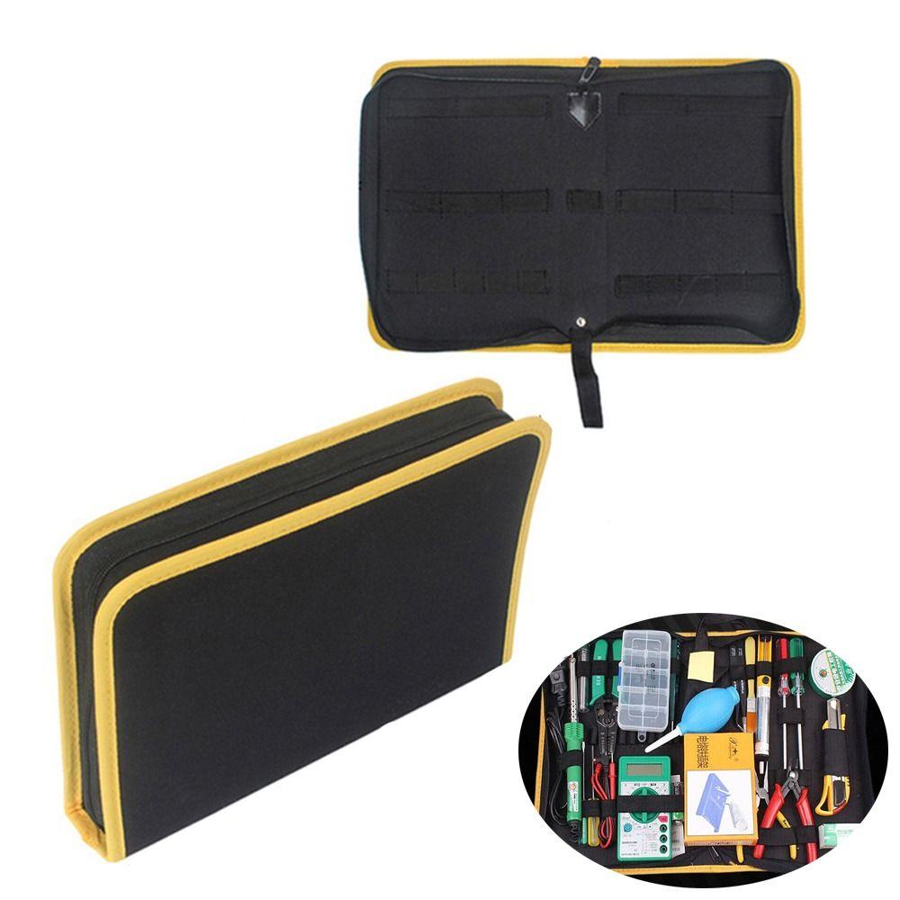 Soldering Iron Pouch Repair Tool Bag Water Proof Oxford Canvas Travel Tools Bags High Capacity Wear-resistant
Soldering Iron Pouch Repair Tool Bag Water Proof Oxford Canvas Travel Tools Bags High Capacity Wear-resistant