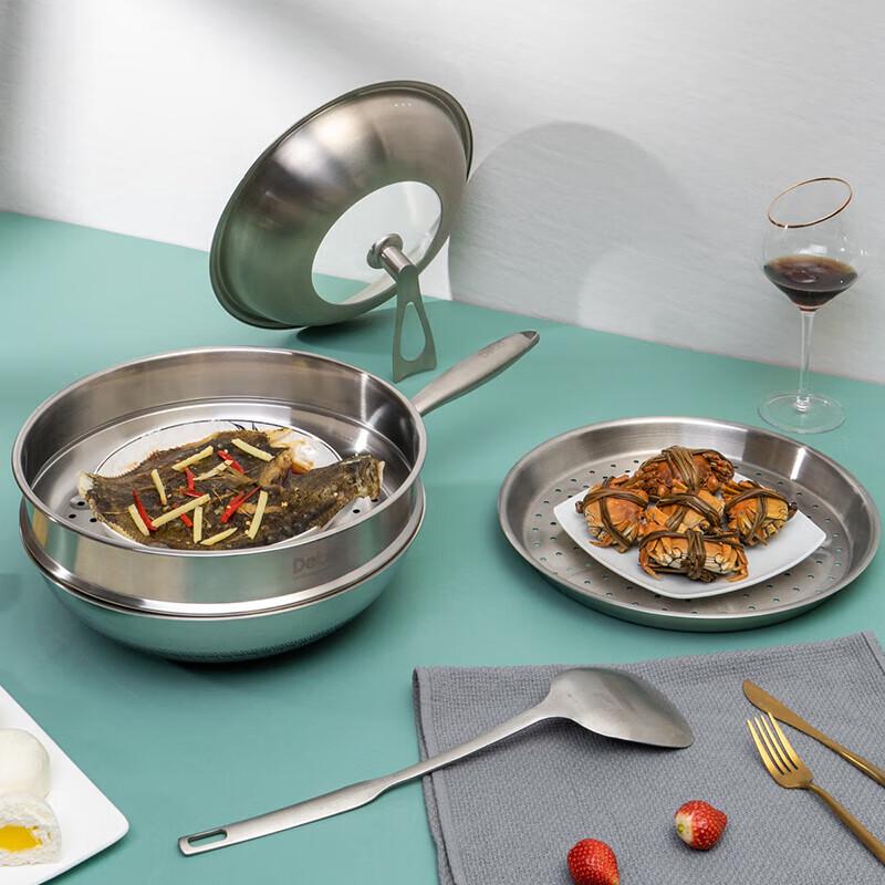 Debuyer Carle Hans C 32cm 316 Stainless Steel Non-stick Wok
Debuyer Carle Hans C 32cm 316 Stainless Steel Non-stick Wok