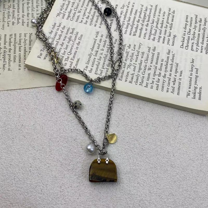 Natural stone tiger eye stone bag long layered necklace women s accessible luxury multi-wear necklace sweater chain waist chain срібний
Natural stone tiger eye stone bag long layered necklace women s accessible luxury multi-wear necklace sweater chain waist chain срібний