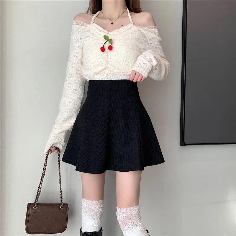Autumn Winter Season Corduroy Skirt for Women Preppy Fashion Umbrella Skirt High Waist Slimming Elegant A Line Short Skirt Ins 4XL
Autumn Winter Season Corduroy Skirt for Women Preppy Fashion Umbrella Skirt High Waist Slimming Elegant A Line Short Skirt Ins 4XL