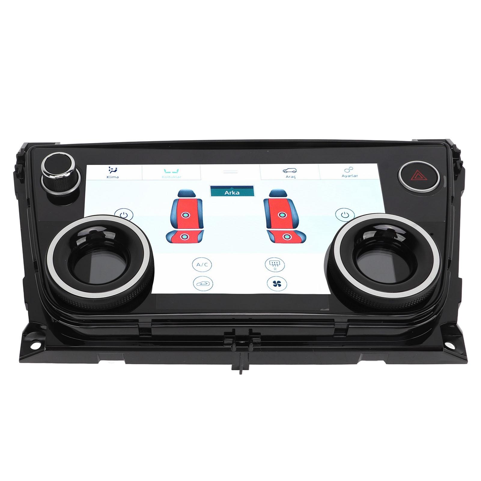 7-дюймовый сенсорный экран кондиционера автомобиля DC от 9 до 16 В, память температуры кондиционирования, замена для Jaguar XJ XJL XJR X351
7-дюймовый сенсорный экран кондиционера автомобиля DC от 9 до 16 В, память температуры кондиционирования, замена для Jaguar XJ XJL XJR X351