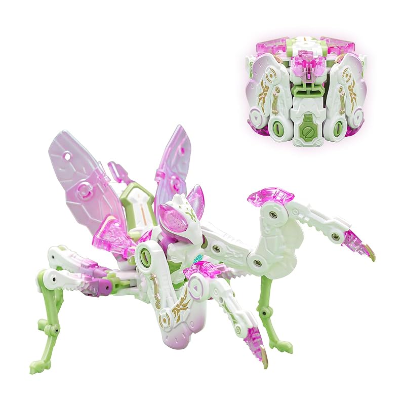 BEASTBOX 52TOYS BB-37LO LOTUS Lotus transformation toy Transforms from cube to praying mantis transform toys Painted Highly movable action figure
BEASTBOX 52TOYS BB-37LO LOTUS Lotus transformation toy Transforms from cube to praying mantis transform toys Painted Highly movable action figure