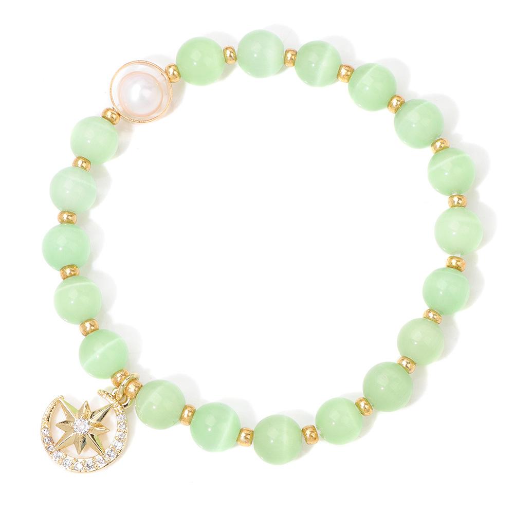 JYL TS Bracelet Women s Sun Moon Star Charm Illuminates Path And Inspires Dreams green cat eye темно-блакитних кольору
JYL TS Bracelet Women s Sun Moon Star Charm Illuminates Path And Inspires Dreams green cat eye темно-блакитних кольору