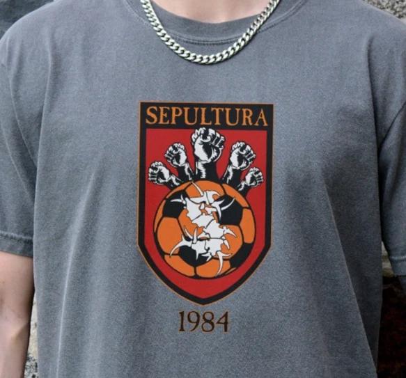 Sepultura Soccer Crest T-Shirt Thrash Metal Band Vintage Blk Comfort Colors Tee XL
Sepultura Soccer Crest T-Shirt Thrash Metal Band Vintage Blk Comfort Colors Tee XL