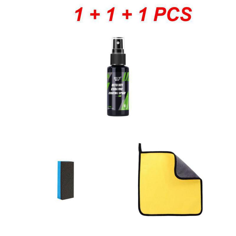 Автомобильный керамический спрей для зеркального блеска, водостойкий автомобильный нанокристаллический воск, гидрофобный спрей для ухода за краской, аксессуары
Автомобильный керамический спрей для зеркального блеска, водостойкий автомобильный нанокристаллический воск, гидрофобный спрей для ухода за краской, аксессуары