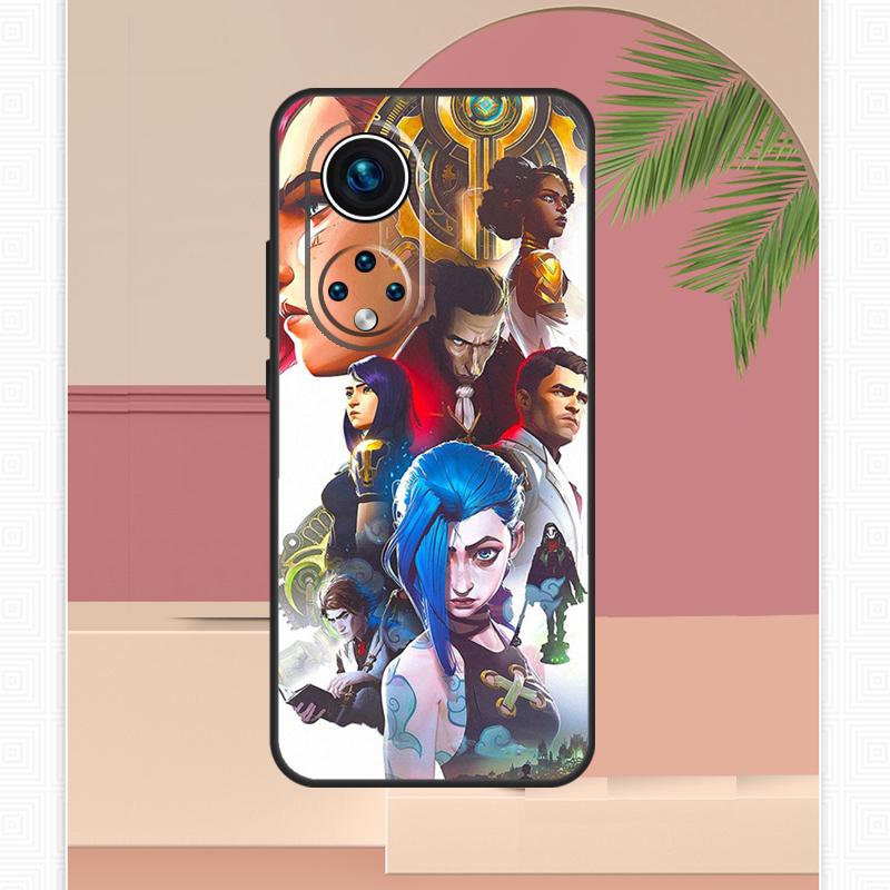 Anime Arcane Jinx Vi Case For Huawei Honor X7 X8 X9 50 70 P20 P30 P40 Lite P50 Pro P Smart 2021 Nova 5T Coque Huawei Nova 5T
Anime Arcane Jinx Vi Case For Huawei Honor X7 X8 X9 50 70 P20 P30 P40 Lite P50 Pro P Smart 2021 Nova 5T Coque Huawei Nova 5T