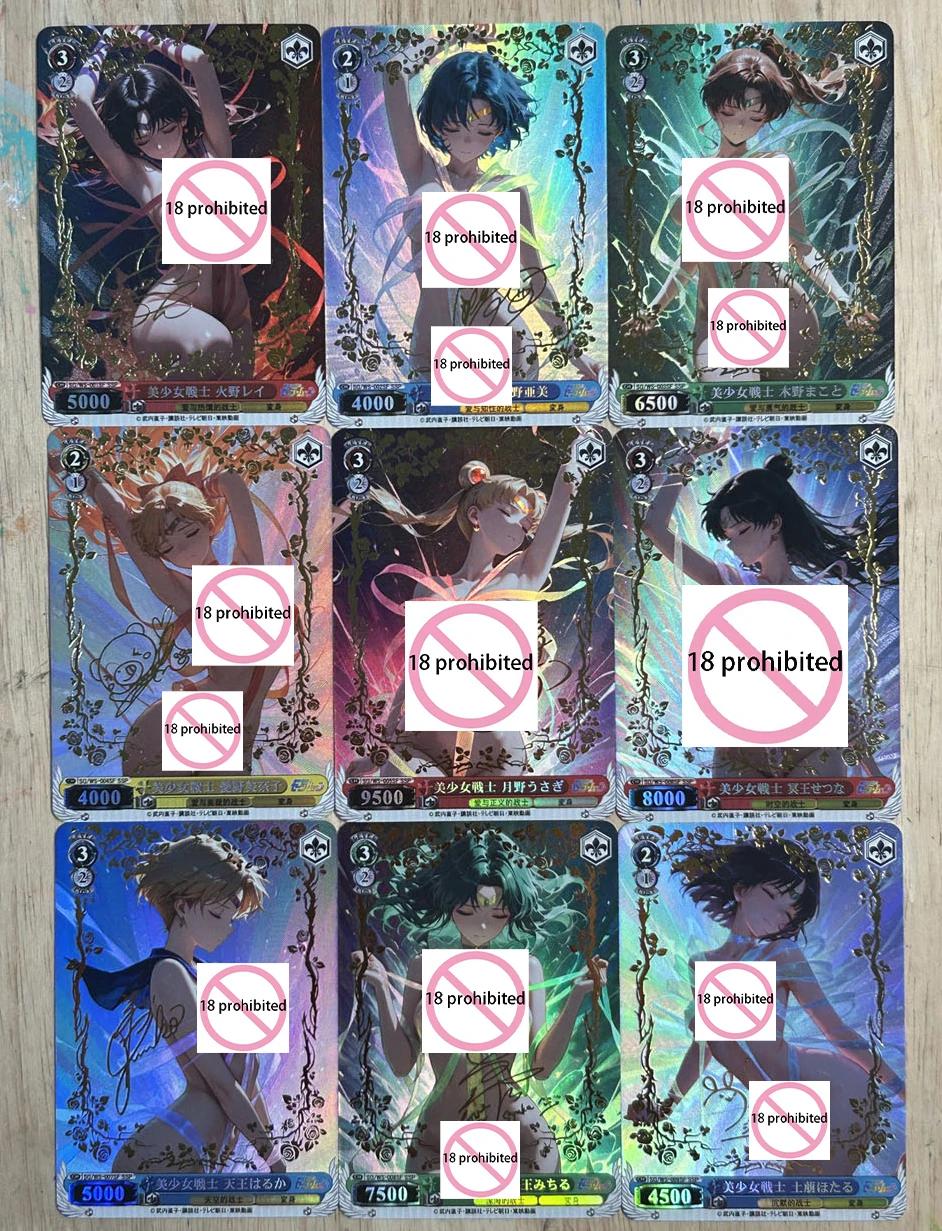 9Pcs/set Sailor Moon Chibiusa Tsukino Usagi Diy Self Control Collect Signature Trading Flash Card Anime Cartoon Gift ACG Kid Friendly Entertaining Fun
9Pcs/set Sailor Moon Chibiusa Tsukino Usagi Diy Self Control Collect Signature Trading Flash Card Anime Cartoon Gift ACG Kid Friendly Entertaining Fun