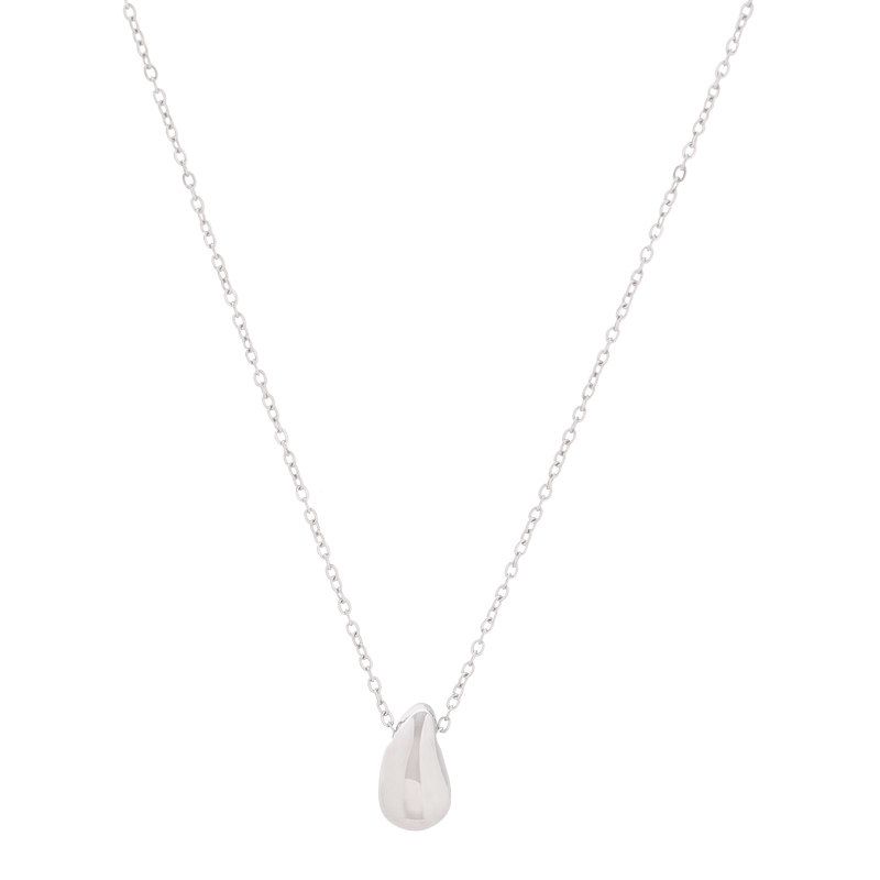 Fourpin Water Drop Necklace Niche Design Fashion Ins Simple Cold Style Easiest for Match Titanium Steel Clavicle Chain Men and Women Silver Chain Length 45+5cm Extension Chain
Fourpin Water Drop Necklace Niche Design Fashion Ins Simple Cold Style Easiest for Match Titanium Steel Clavicle Chain Men and Women Silver Chain Length 45+5cm Extension Chain