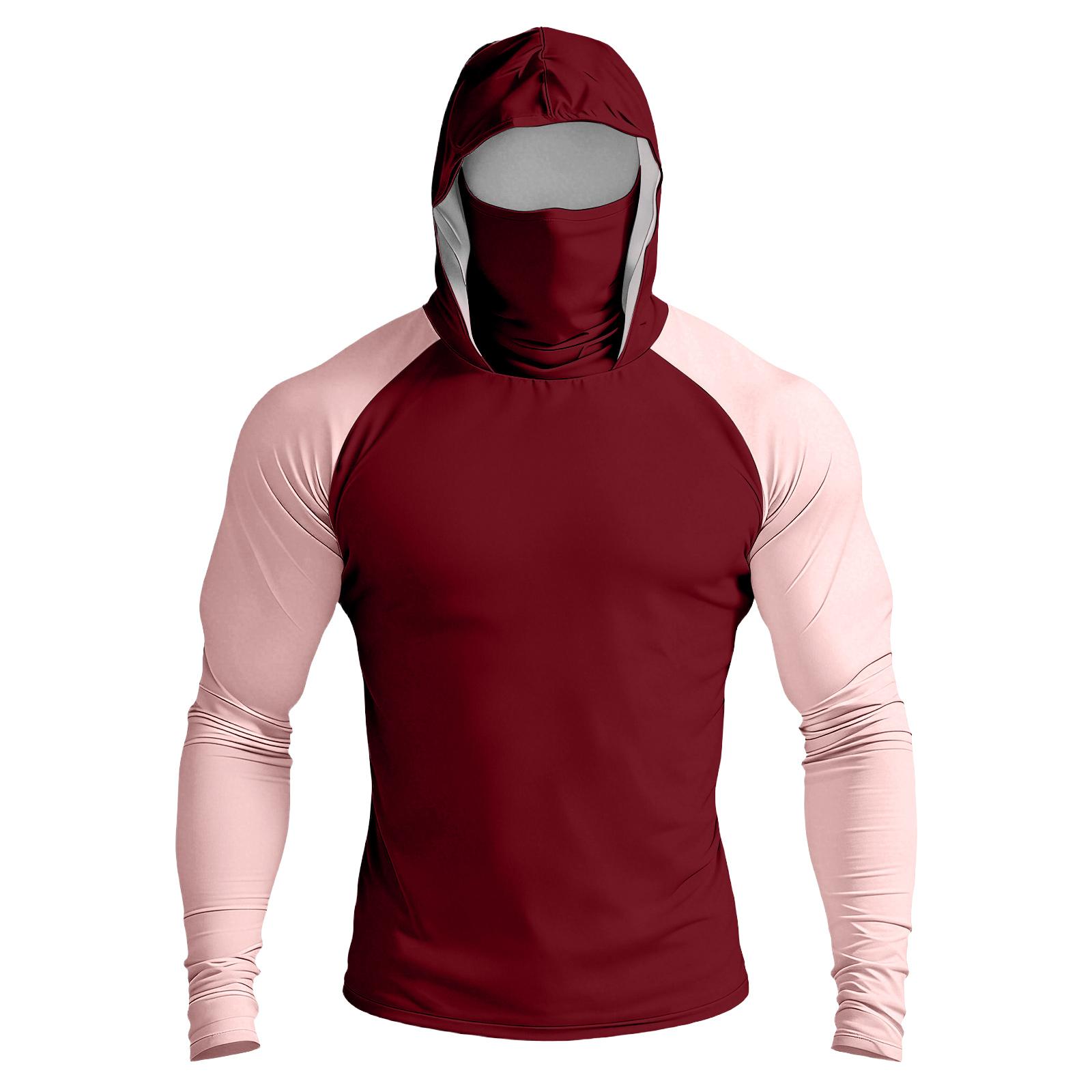 Men s Casual Drop-Shoulder Hooded Long-Sleeve Shirt XL винний
Men s Casual Drop-Shoulder Hooded Long-Sleeve Shirt XL винний