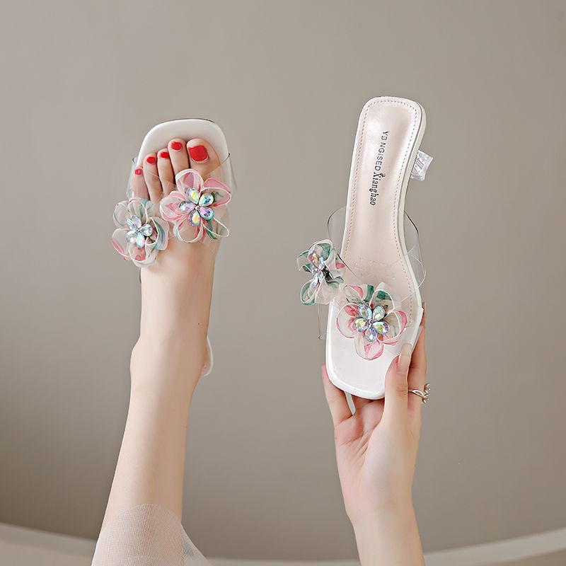 Fashion Woman Slippers Sexy Clear Sandals Heeled Open Toe Shoes for Women Unique Wholesale Chic and Elegant Cheap Liquidation 39 Slides 40
Fashion Woman Slippers Sexy Clear Sandals Heeled Open Toe Shoes for Women Unique Wholesale Chic and Elegant Cheap Liquidation 39 Slides 40