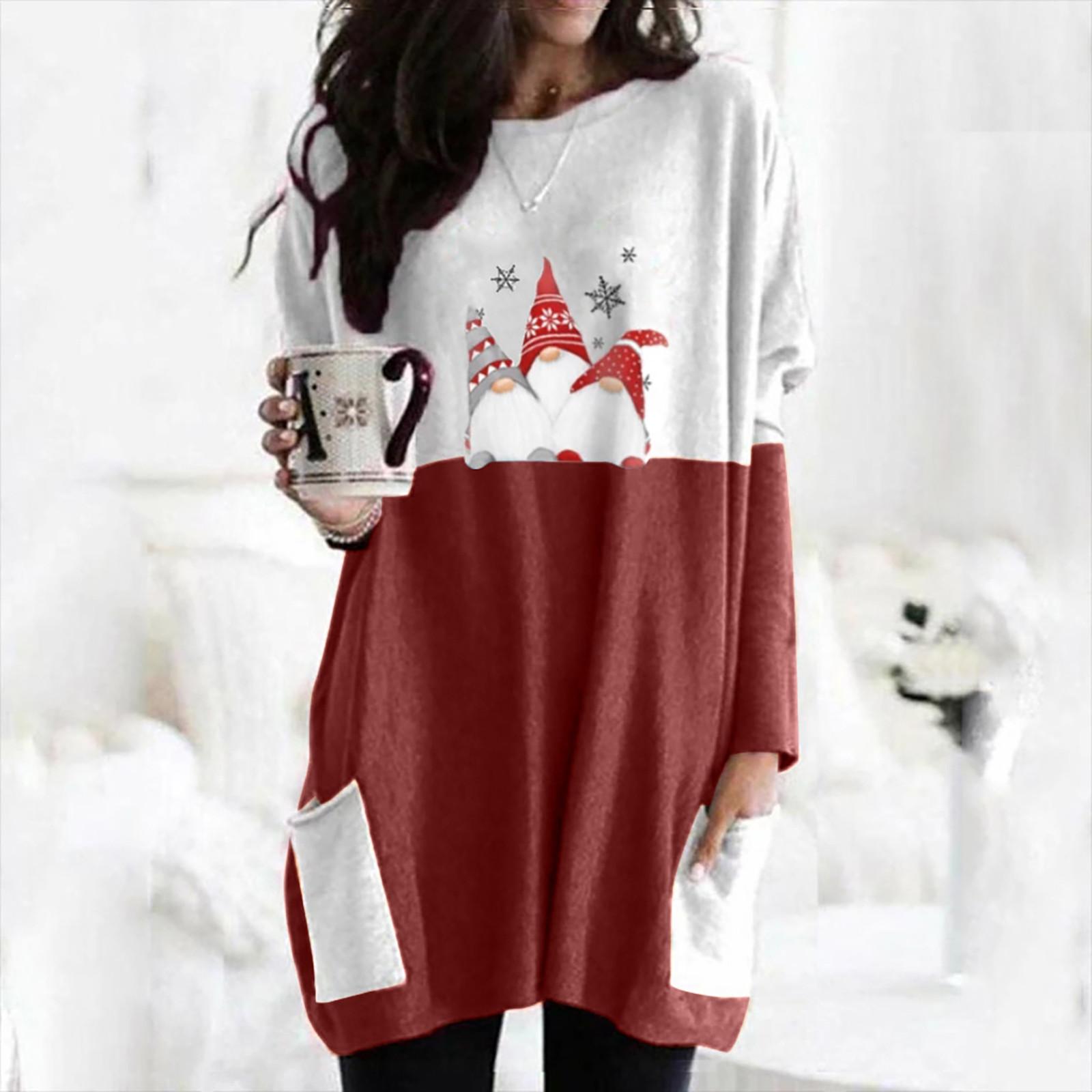 Fashion Women Long Sleeve Christmas Printed O-Neck Tops Tee T-Shirt Blouse XL червоний
Fashion Women Long Sleeve Christmas Printed O-Neck Tops Tee T-Shirt Blouse XL червоний