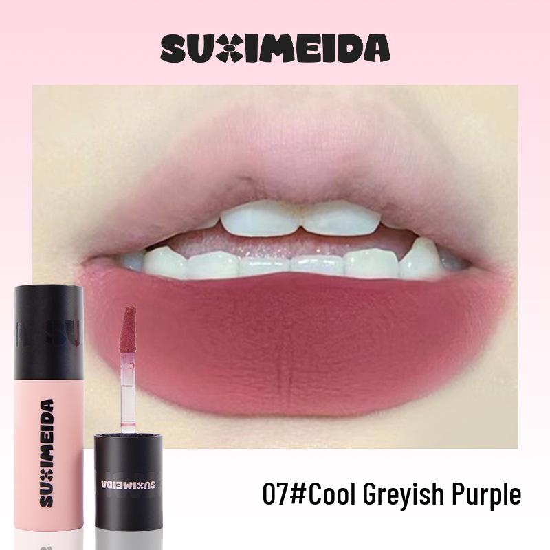 Suxi Meida Velvet Mist Black Lip Mud: Matte, Silky, Dense Lip Gloss for Students & Parties 1.9g
Suxi Meida Velvet Mist Black Lip Mud: Matte, Silky, Dense Lip Gloss for Students & Parties 1.9g