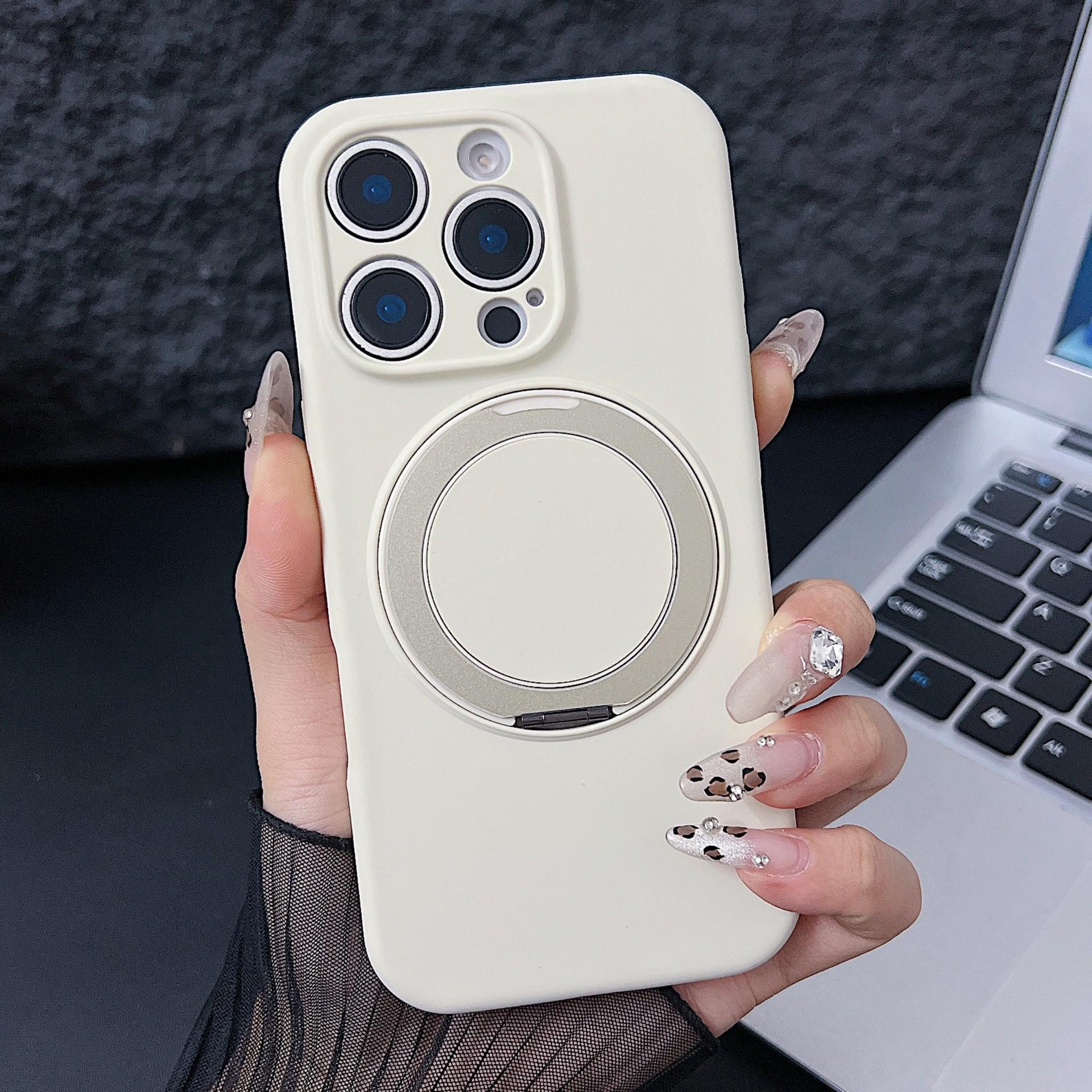 iPhone 16 PRO Liquid Silicone Case with 360° Rotating Stand & Magnetic Anti-Drop Protection for Apple 15 13 Pro
iPhone 16 PRO Liquid Silicone Case with 360° Rotating Stand & Magnetic Anti-Drop Protection for Apple 15 13 Pro