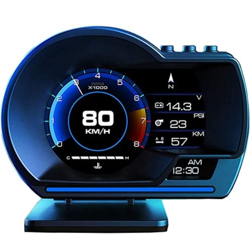 Проекционный дисплей Легко читаемый аналоговый дисплей Режим OBD2+GPS Тахометр Стирает коды ошибок Считывает данные ЭБУ Улучшенный дисплей С функцией предупреждения
Проекционный дисплей Легко читаемый аналоговый дисплей Режим OBD2+GPS Тахометр Стирает коды ошибок Считывает данные ЭБУ Улучшенный дисплей С функцией предупреждения