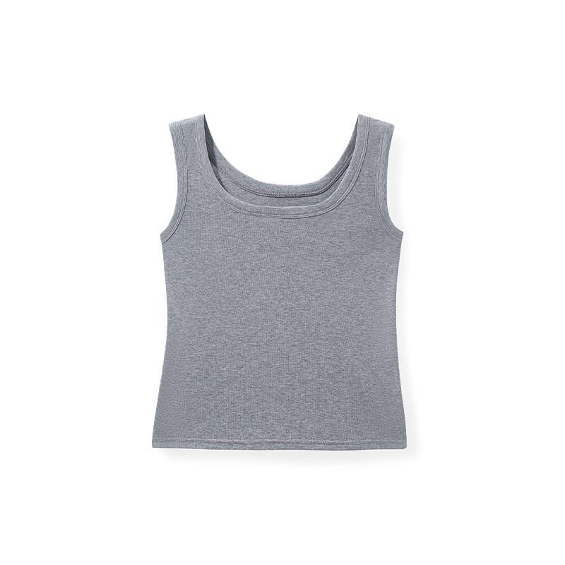 Xiaoguli Women s Colorful Slim-fit U-neck Vest - Spring Style, Skin-friendly, Versatile Top Large хизер серый
Xiaoguli Women s Colorful Slim-fit U-neck Vest - Spring Style, Skin-friendly, Versatile Top Large хизер серый
