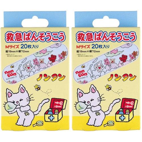 Skater First Aid Bandage Nontan M Size 40 Pieces (20 Pieces x 2 Sets) Bandage Made in Japan QQB1-A
Skater First Aid Bandage Nontan M Size 40 Pieces (20 Pieces x 2 Sets) Bandage Made in Japan QQB1-A
