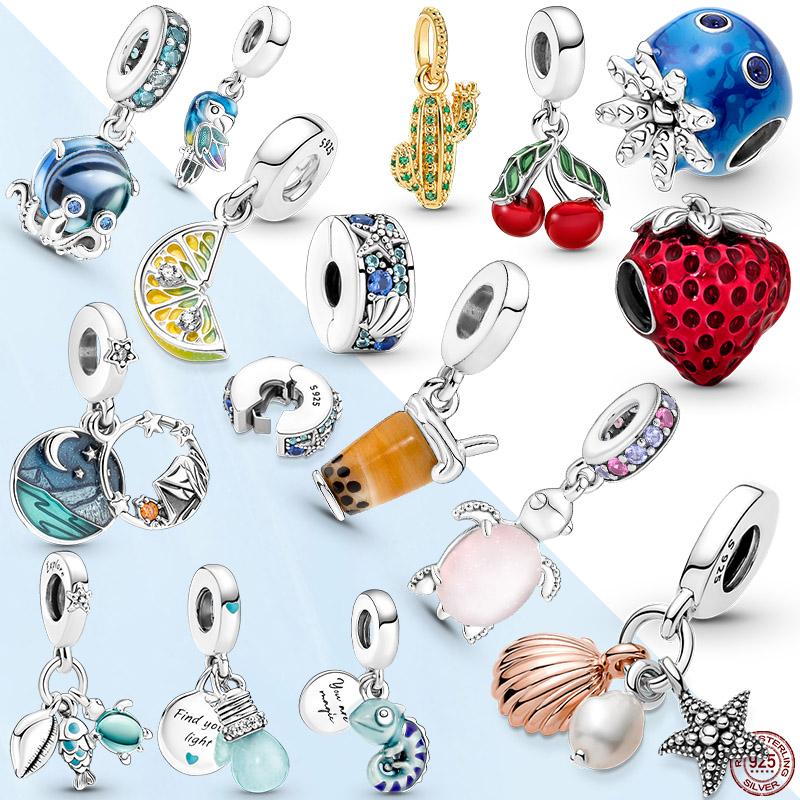 Hot Sale 925 Sterling Silver Asymmetrical Cherry Fruit Dangle Charm Fit Original Bracelet DIY Women Jewelry Gift
Hot Sale 925 Sterling Silver Asymmetrical Cherry Fruit Dangle Charm Fit Original Bracelet DIY Women Jewelry Gift