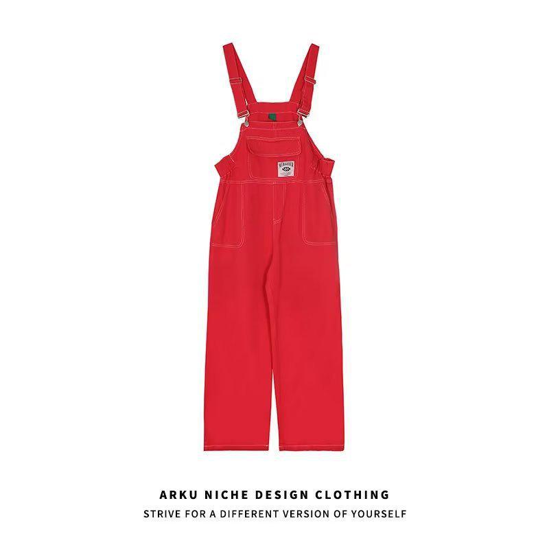 Dopamine Outfit Women s Retro American-Style High-Waist Wide-Leg Overalls for Autumn Extra Large червоний
Dopamine Outfit Women s Retro American-Style High-Waist Wide-Leg Overalls for Autumn Extra Large червоний
