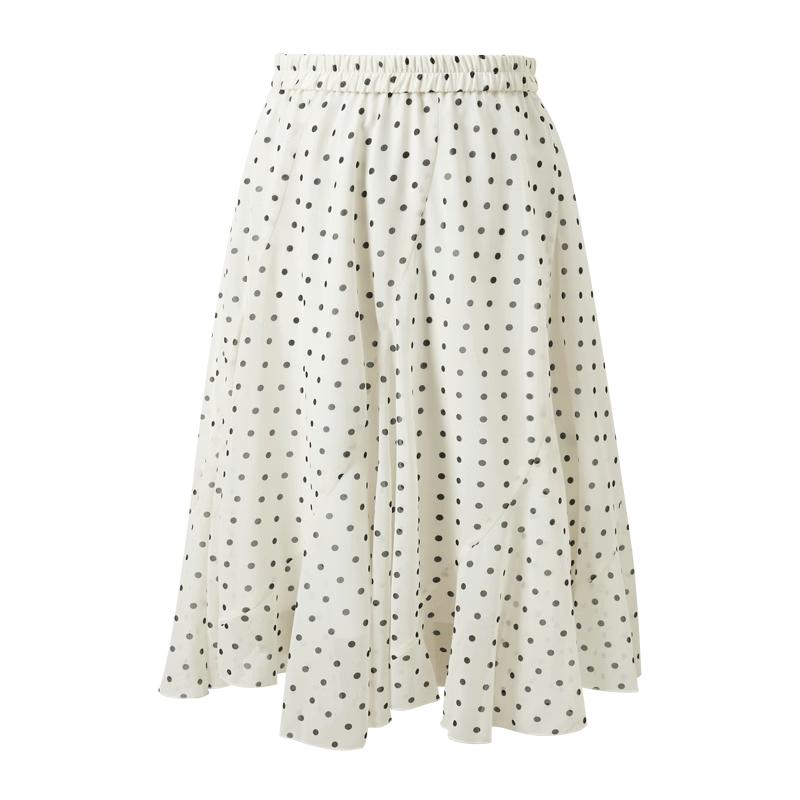 Sancai Polka Dot A-Line Midi Skirt L
Sancai Polka Dot A-Line Midi Skirt L