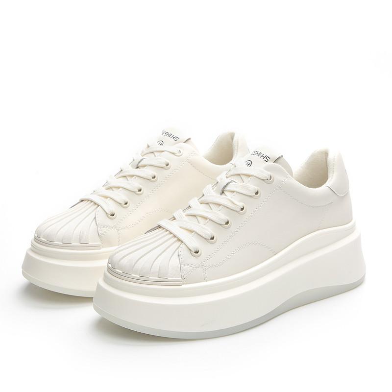 Small height-increasing women s shoes shell head real soft leather thick-soled little white shoes women s 2025 spring and autumn new sports and leisur 40
Small height-increasing women s shoes shell head real soft leather thick-soled little white shoes women s 2025 spring and autumn new sports and leisur 40