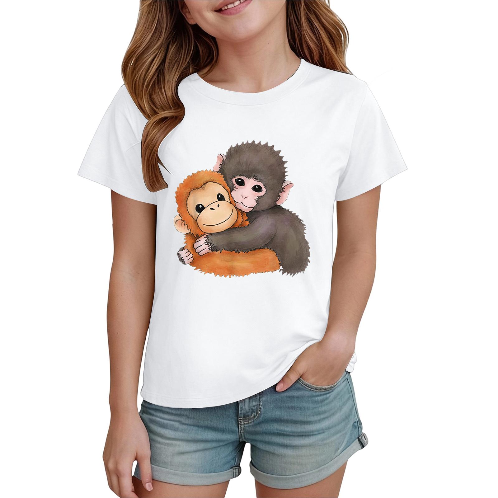 Boys And Girls Printed Fashion Casual Short-Sleeve T-Shirts 160
Boys And Girls Printed Fashion Casual Short-Sleeve T-Shirts 160