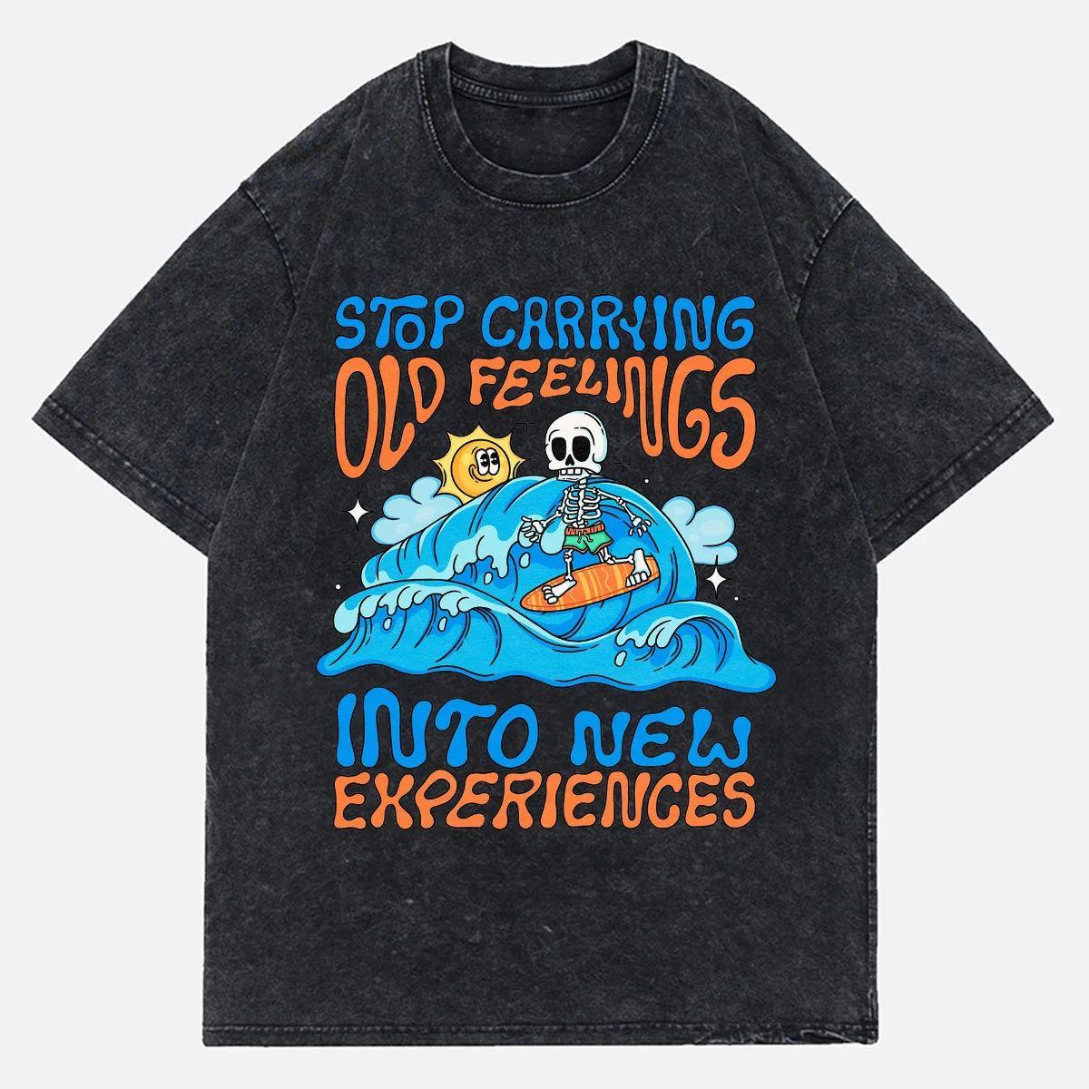 Stop Carrying Old Feelings Graphic Tshirts Men Women Harajuku T-shirt Casual Tops Streetwear T Shirts Tee S
Stop Carrying Old Feelings Graphic Tshirts Men Women Harajuku T-shirt Casual Tops Streetwear T Shirts Tee S