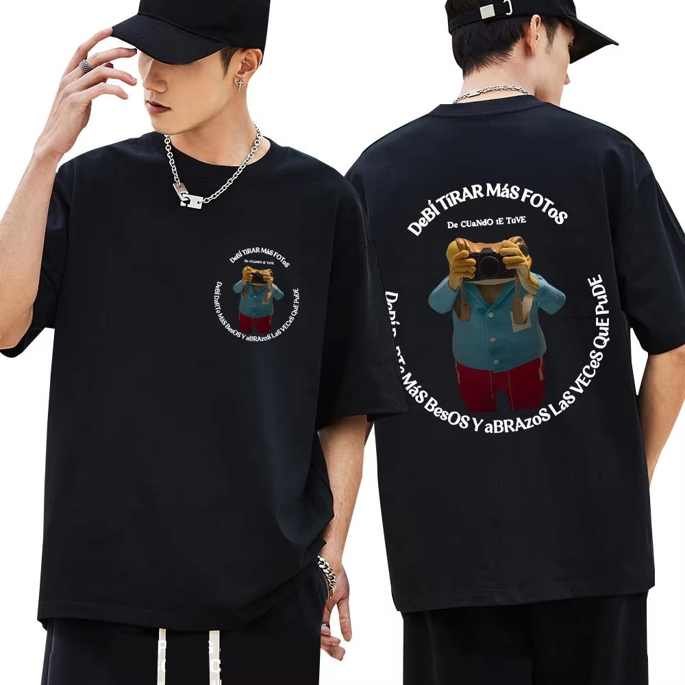 Bad Bunny Debi Tirar Mas Fotos DTMF T Shirt Men Women Fashion T-shirt Oversized Male Cotton Casual T Shirts S
Bad Bunny Debi Tirar Mas Fotos DTMF T Shirt Men Women Fashion T-shirt Oversized Male Cotton Casual T Shirts S