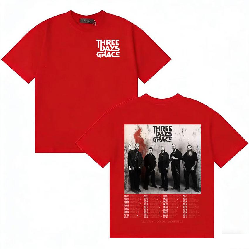 THREE DAYS GRACE ALIENATION Tour Double Sided Graphic Tshirts Harajuku Short Sleeve Male Tee Shirt Casual Oversized Cozy T Shirt S
THREE DAYS GRACE ALIENATION Tour Double Sided Graphic Tshirts Harajuku Short Sleeve Male Tee Shirt Casual Oversized Cozy T Shirt S