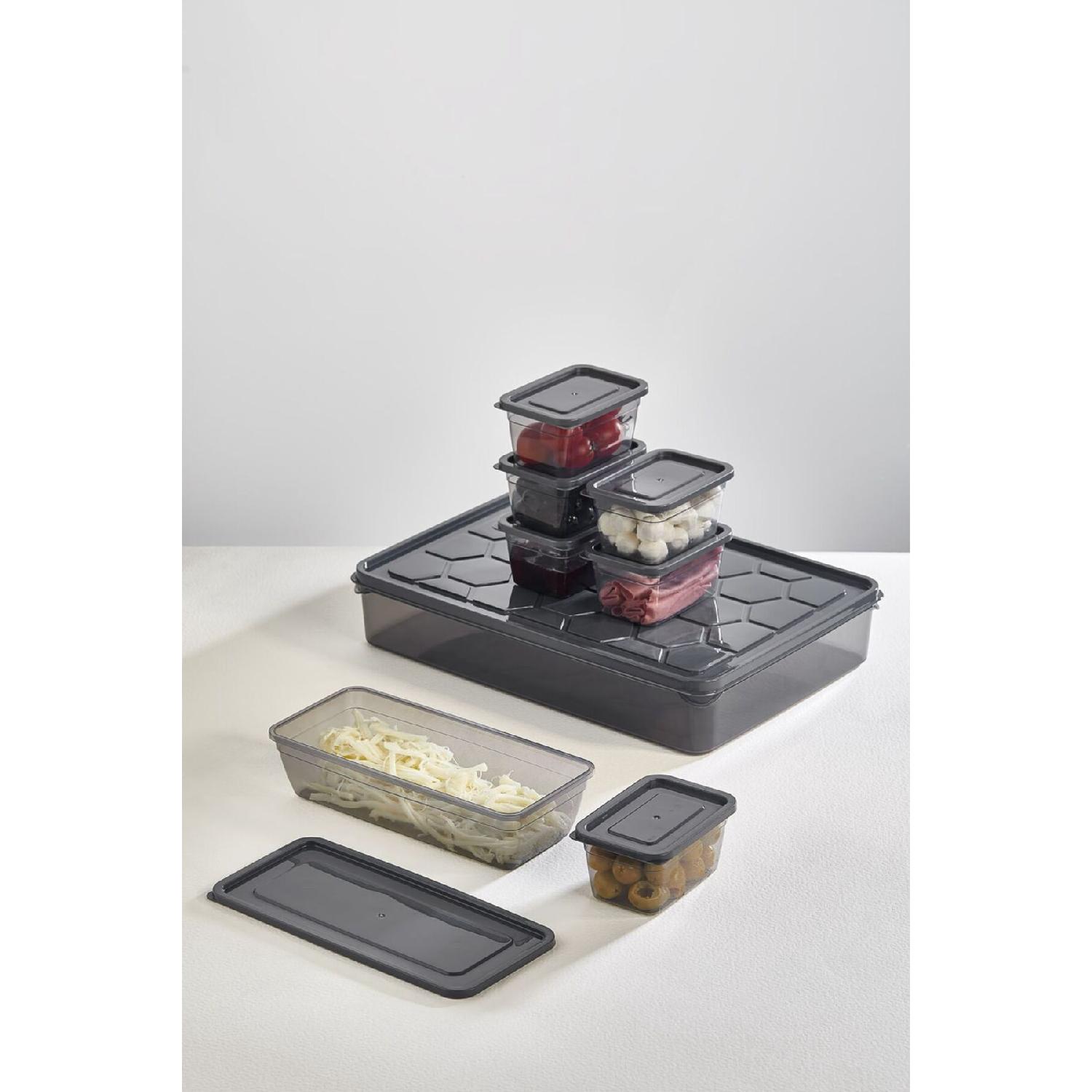 16 Piece 7 Compartment Storage Container Set With Lid - Cabinet Organizer Multi-purpose Breakfast Bowl синий белл
16 Piece 7 Compartment Storage Container Set With Lid - Cabinet Organizer Multi-purpose Breakfast Bowl синий белл