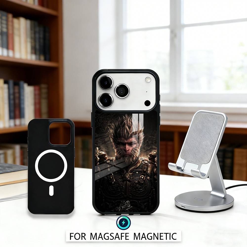 M-Monkey B-Black Myth Phone Case For iPhone 17,16,15,14,13,12,Pro,Max For Magsafe Magnetic Wireless Charging iphone16e
M-Monkey B-Black Myth Phone Case For iPhone 17,16,15,14,13,12,Pro,Max For Magsafe Magnetic Wireless Charging iphone16e