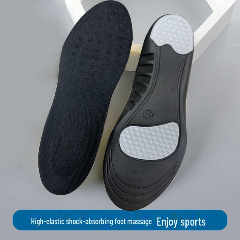 Breathable Shock-Absorbing Sports Insoles for Men & Women - Comfortable, Sweat-Absorbing, Deodorant, Height-Boosting for Running & Military Training Medium: 37-40
Breathable Shock-Absorbing Sports Insoles for Men & Women - Comfortable, Sweat-Absorbing, Deodorant, Height-Boosting for Running & Military Training Medium: 37-40