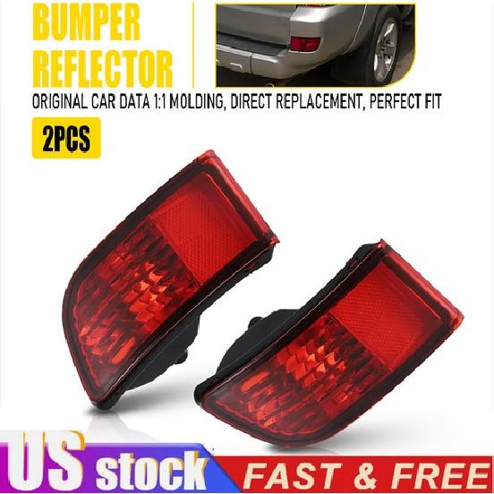 LED Red Lens Rear Reflector Bumper Brake Light Lamp For 2003-2005 Toyota 4Runner
LED Red Lens Rear Reflector Bumper Brake Light Lamp For 2003-2005 Toyota 4Runner