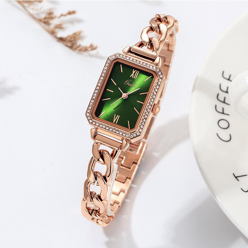 Luxury Rhinestone Denim Belt Bracelet Watch Women S Niche Temperament Steel Belt Square Quartz Waterproof Watch
Luxury Rhinestone Denim Belt Bracelet Watch Women S Niche Temperament Steel Belt Square Quartz Waterproof Watch