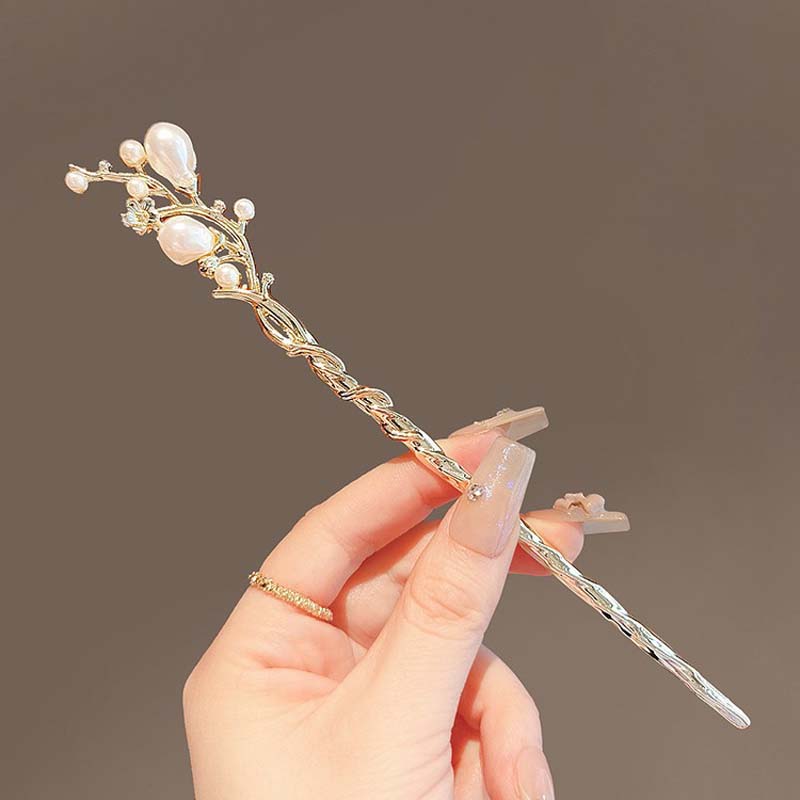 Винтажные искусственные жемчужные палочки для волос в китайском стиле для женщин и девушек, модные классические головные уборы для ханьфу, для повседневной носки, праздников, ювелирные изделия
Винтажные искусственные жемчужные палочки для волос в китайском стиле для женщин и девушек, модные классические головные уборы для ханьфу, для повседневной носки, праздников, ювелирные изделия