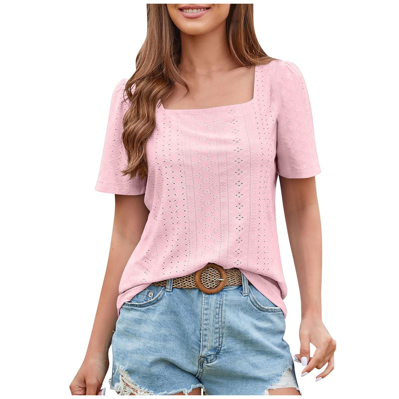 (SU)Модная женская повседневная однотонная хлопковая льняная футболка с короткими рукавами и вышивкой Топ
(SU)Модная женская повседневная однотонная хлопковая льняная футболка с короткими рукавами и вышивкой Топ