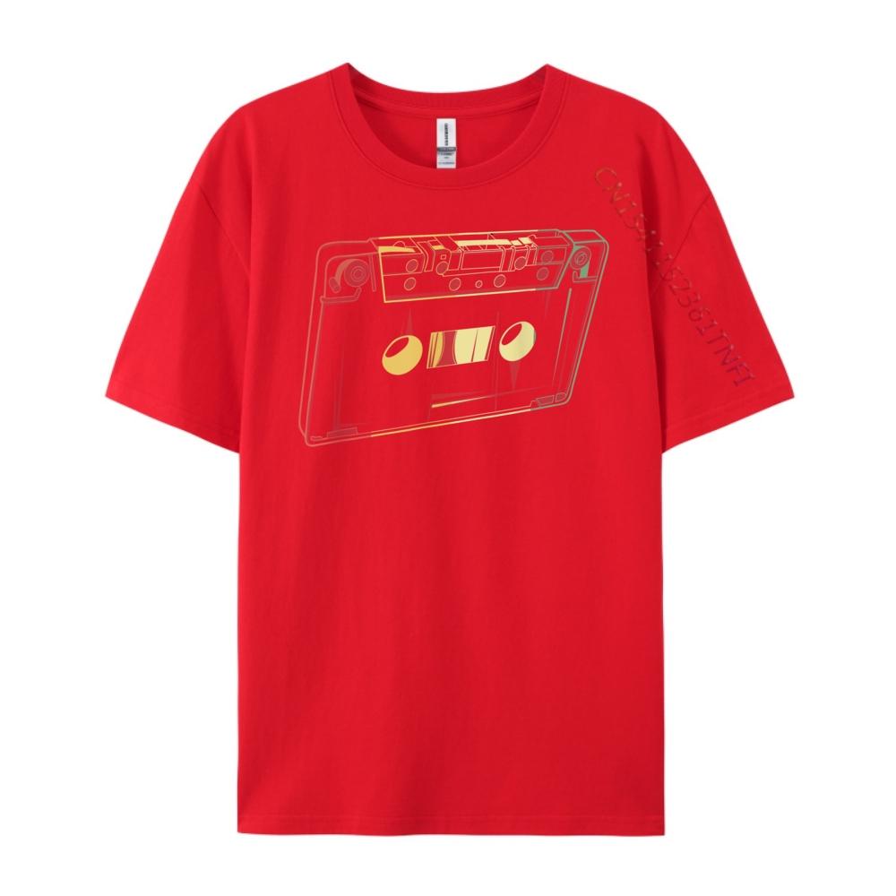 Vintage Cassette Tape Mix Tape Mens Designer Clothes Graphic T Shirts Men Cotton Funny Short Sleeve Man Clothes S
Vintage Cassette Tape Mix Tape Mens Designer Clothes Graphic T Shirts Men Cotton Funny Short Sleeve Man Clothes S