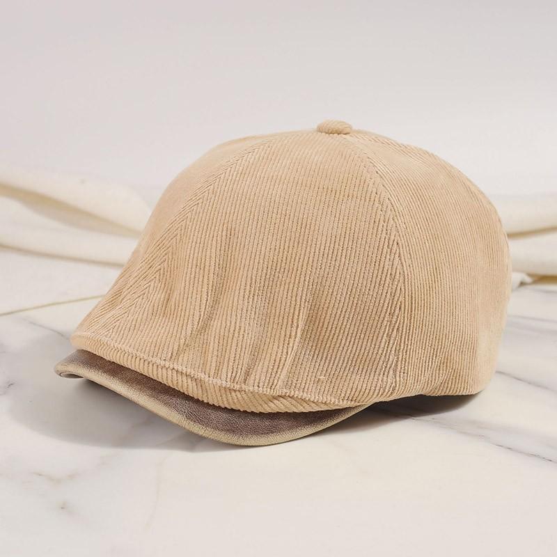 Vintage Corduroy Beret Hat For Women Solid Color Autumn Winter Forward Caps Korean Girl Artist Painter Peaked Hats Streetwear One Size бежевый
Vintage Corduroy Beret Hat For Women Solid Color Autumn Winter Forward Caps Korean Girl Artist Painter Peaked Hats Streetwear One Size бежевый