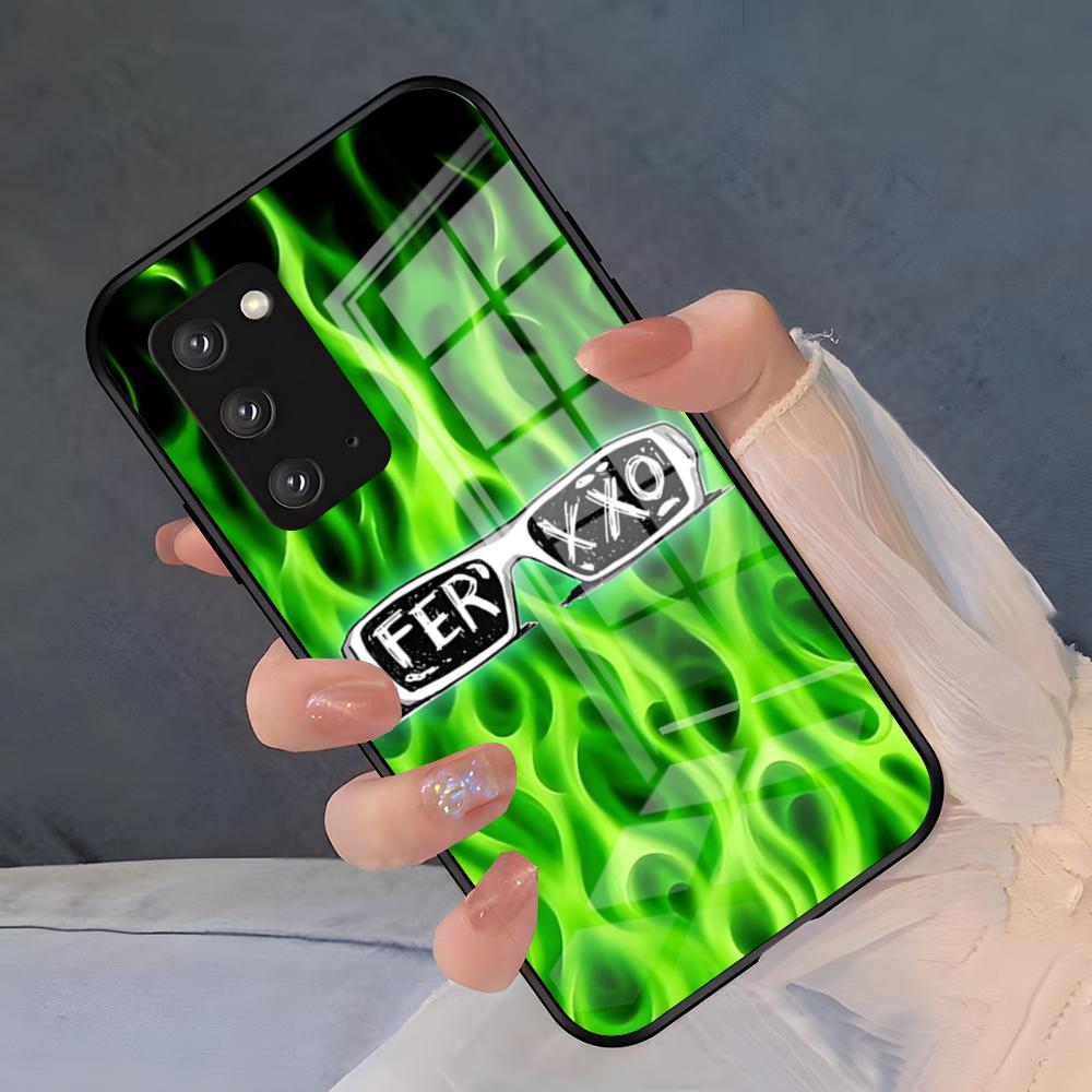 Singer F-Ferxxo Feid Phone Case For Samsung S26 S25 Plus S20 S20 Plus S22 Ultra S23 FE S21 Plus S21 Ultra Glass Cover Samsung S26 Ultra
Singer F-Ferxxo Feid Phone Case For Samsung S26 S25 Plus S20 S20 Plus S22 Ultra S23 FE S21 Plus S21 Ultra Glass Cover Samsung S26 Ultra
