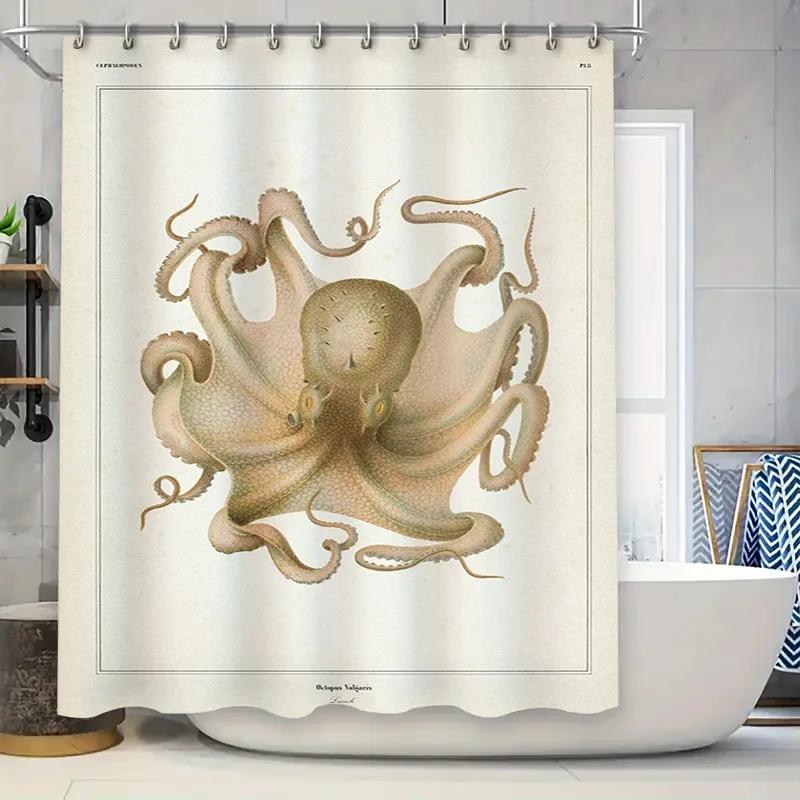 Octopus Tentacles Shower Curtain Decorative Waterproof Fabric Home Bathroom Decoration Luxury Collection Set 180X180Cm In Bath C W60H190(CM)-1 Pcs
Octopus Tentacles Shower Curtain Decorative Waterproof Fabric Home Bathroom Decoration Luxury Collection Set 180X180Cm In Bath C W60H190(CM)-1 Pcs