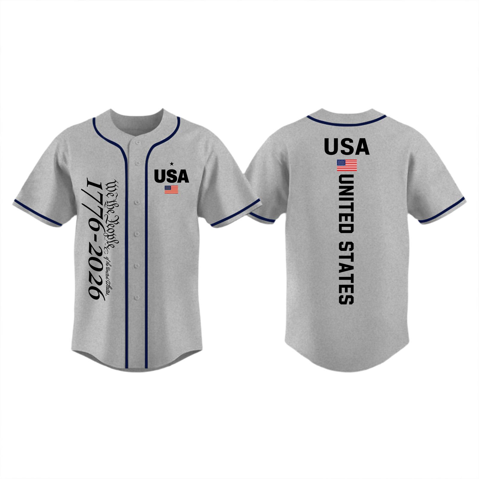Unisex Baseball Jersey USA Print Independence Day Sports Shirt Adult Athletic Top with Button Front and Short Sleeves for Outdoor Activities XXL
Unisex Baseball Jersey USA Print Independence Day Sports Shirt Adult Athletic Top with Button Front and Short Sleeves for Outdoor Activities XXL