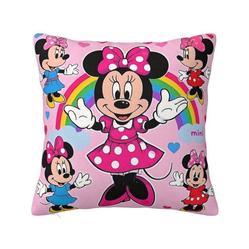 Disney Cartoon Minnie Mouse Cushion Covers Polyester Anime Throw Pillow Case for Sofa Car Square Pillowcase Bedroom Decoration 18x18Inch
Disney Cartoon Minnie Mouse Cushion Covers Polyester Anime Throw Pillow Case for Sofa Car Square Pillowcase Bedroom Decoration 18x18Inch
