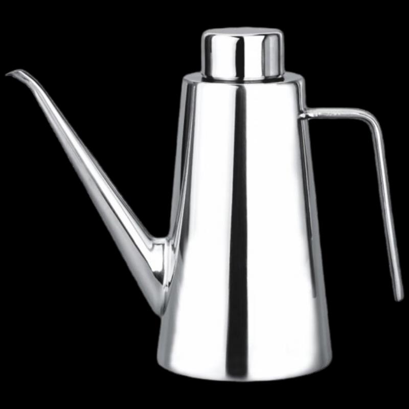 Luxurious 800ml Stainless Steel Narrow Spout Oil Pot
Luxurious 800ml Stainless Steel Narrow Spout Oil Pot