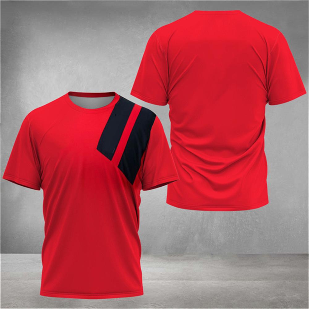 Летняя повседневная мужская футболка с коротким рукавом, узором и принтом, пуловер с круглым вырезом, модные мужские футболки, свободная одежда, спортивная одежда 5XL
Летняя повседневная мужская футболка с коротким рукавом, узором и принтом, пуловер с круглым вырезом, модные мужские футболки, свободная одежда, спортивная одежда 5XL