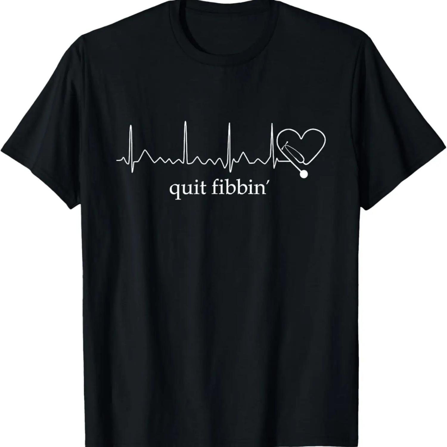 Funny medical Atrial Fibrillation - Nurse Quit Fibbin T-Shirt XXXXXL чёрный
Funny medical Atrial Fibrillation - Nurse Quit Fibbin T-Shirt XXXXXL чёрный