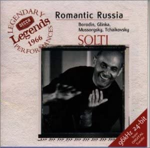 CD SOLTI (SIR GEORG) - Romantic russia POCL6008 Japan ObiClassical Used 
CD SOLTI (SIR GEORG) - Romantic russia POCL6008 Japan ObiClassical Used
