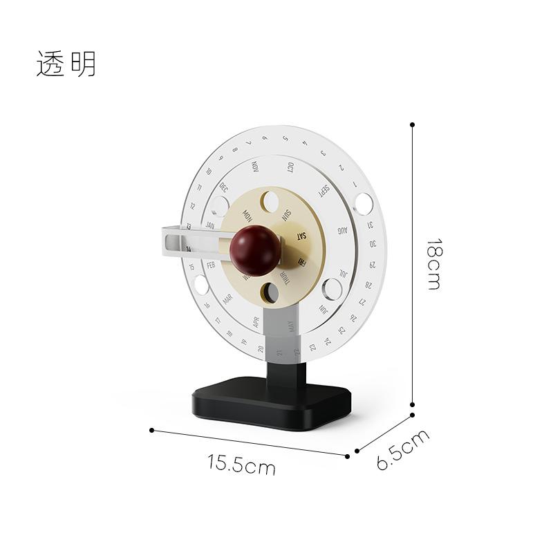 Creative Acrylic Rotating Turntable Calendar Desktop Living Room Office Ornaments Birthday Gift Cute Calendar Ornaments чистый
Creative Acrylic Rotating Turntable Calendar Desktop Living Room Office Ornaments Birthday Gift Cute Calendar Ornaments чистый