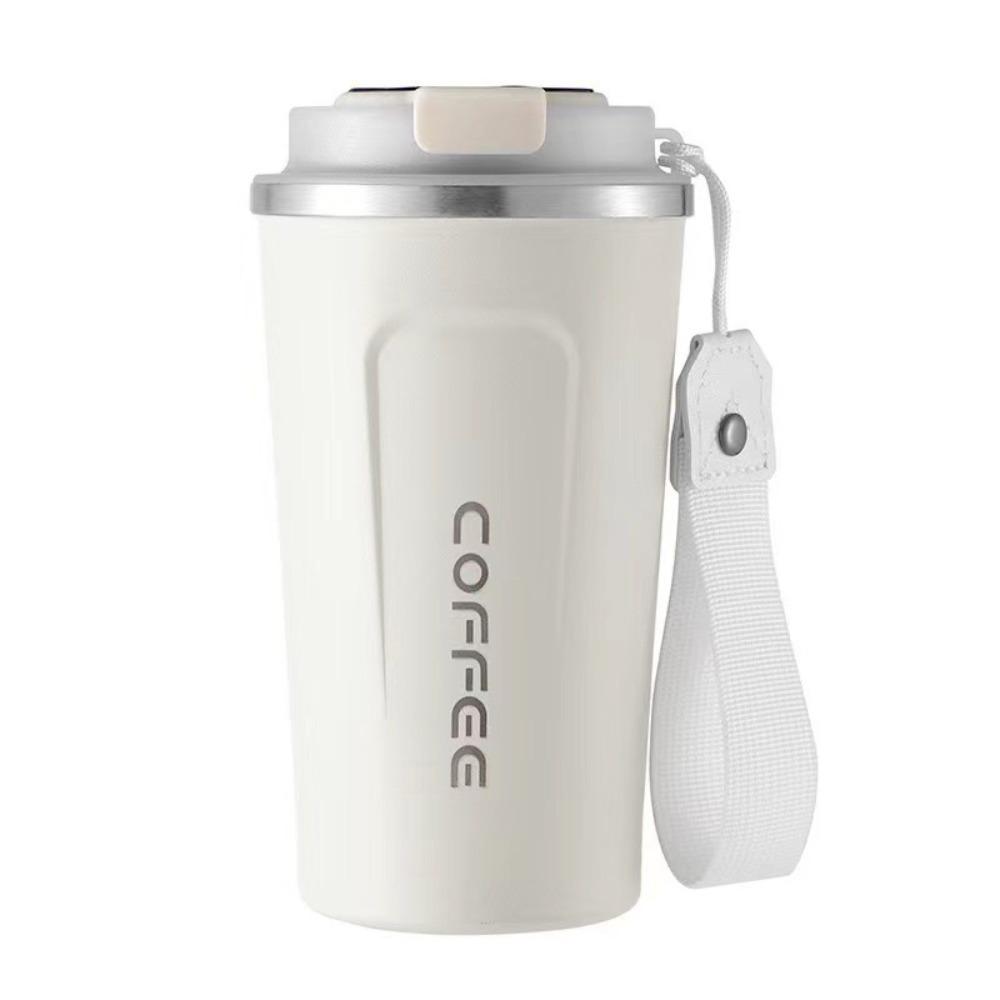 510ml Stainless Steel Smart Coffee Tumbler with Portable Rope Coffee Insulated Cup Water Cup Kids білий
510ml Stainless Steel Smart Coffee Tumbler with Portable Rope Coffee Insulated Cup Water Cup Kids білий