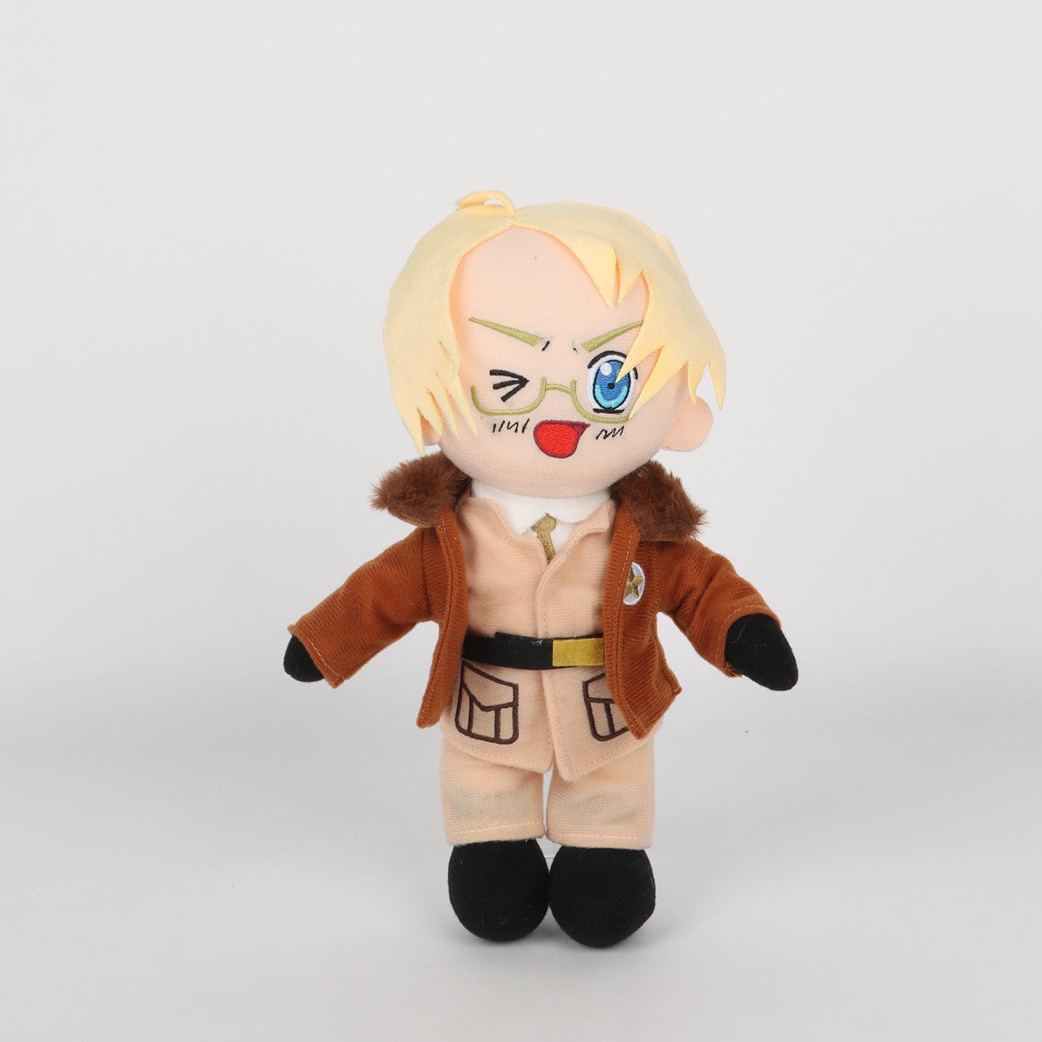 New Hetalia: Axis Powers Plush Toy Doll For Hetalia Anime Periphery жовтий
New Hetalia: Axis Powers Plush Toy Doll For Hetalia Anime Periphery жовтий