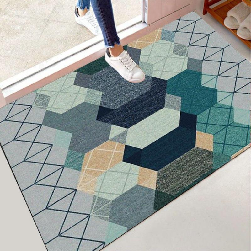 Modern simple entry floor mat, bedroom non-slip kitchen bathroom door absorbent floor mat 40X60cm 15.7X23.6in
Modern simple entry floor mat, bedroom non-slip kitchen bathroom door absorbent floor mat 40X60cm 15.7X23.6in